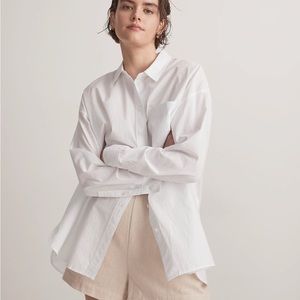 Madewell White Oxford L/S Shirt